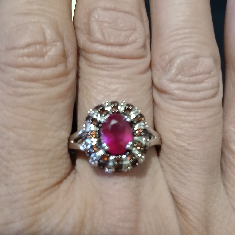 Genuine Ruby Ring - image 1